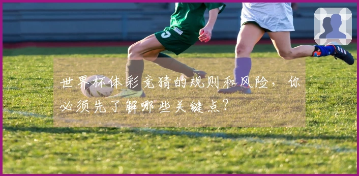 世界杯体彩竞猜的规则和风险，你必须先了解哪些关键点？